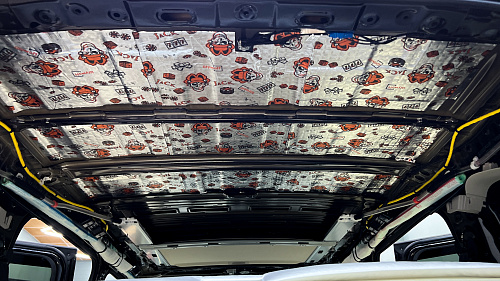 Виброизоляция крыши Танк 300